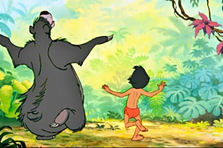 Baloo et Mowgli