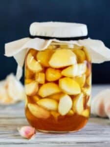 L'ail au miel, délice utile :)