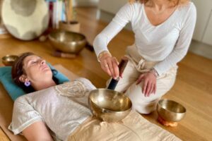 Massage sonore aux Bols tibétains