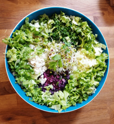 Salade mama mia ! Salade mama mia !