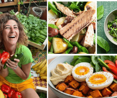 3 idées de menus sains